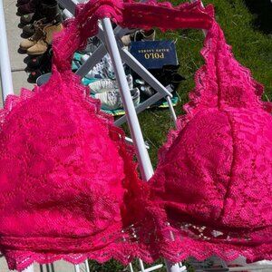 Auden Bralette Size XS Hot Pink